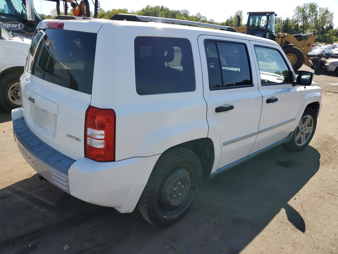 2008 Jeep Patriot Limited White vin: 1J8FF48W88D699450