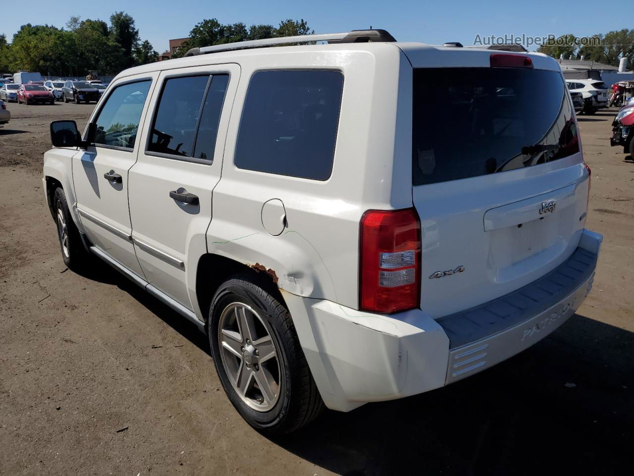 2008 Jeep Patriot Limited White vin: 1J8FF48W88D699450