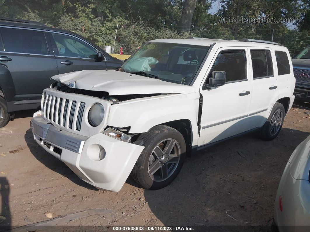 2008 Jeep Patriot Limited White vin: 1J8FF48W88D759050