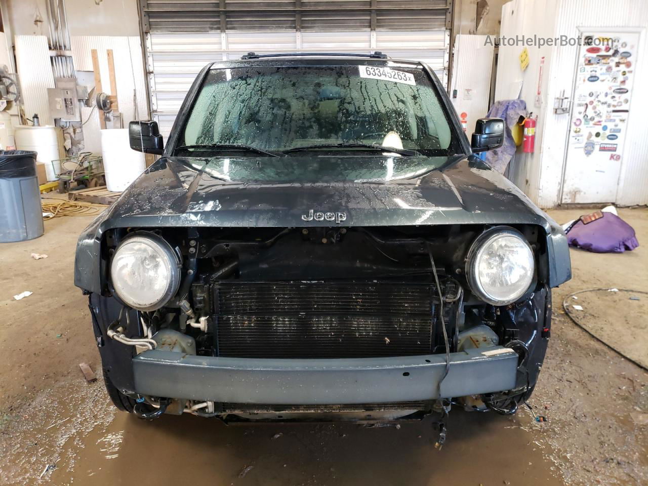 2008 Jeep Patriot Limited Green vin: 1J8FF48W98D541229