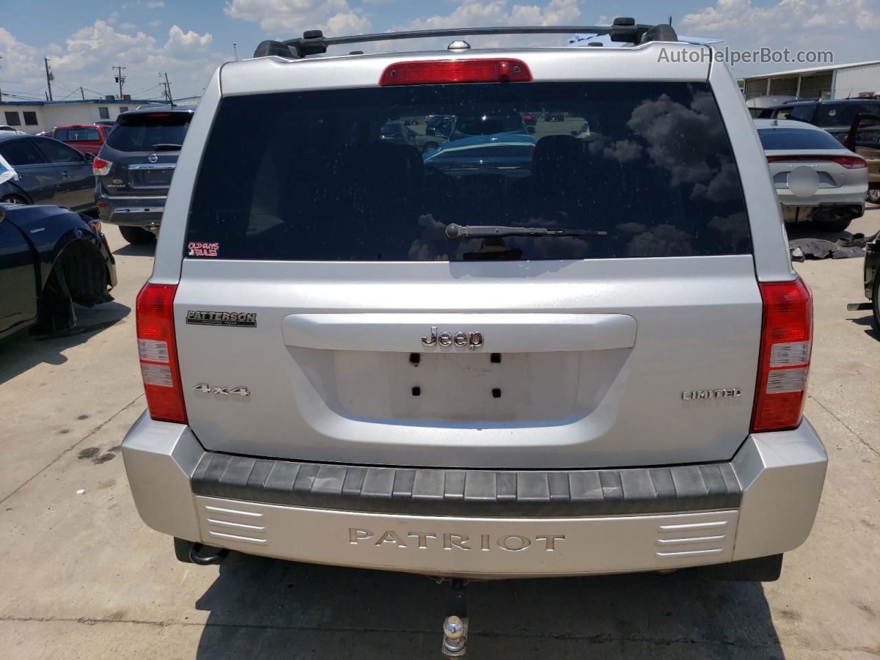 2008 Jeep Patriot Limited Silver vin: 1J8FF48W98D687534