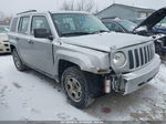 2008 Jeep Patriot Sport Серебряный vin: 1J8FT28008D798885