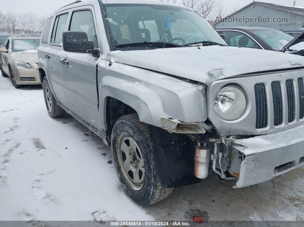 2008 Jeep Patriot Sport Silver vin: 1J8FT28008D798885