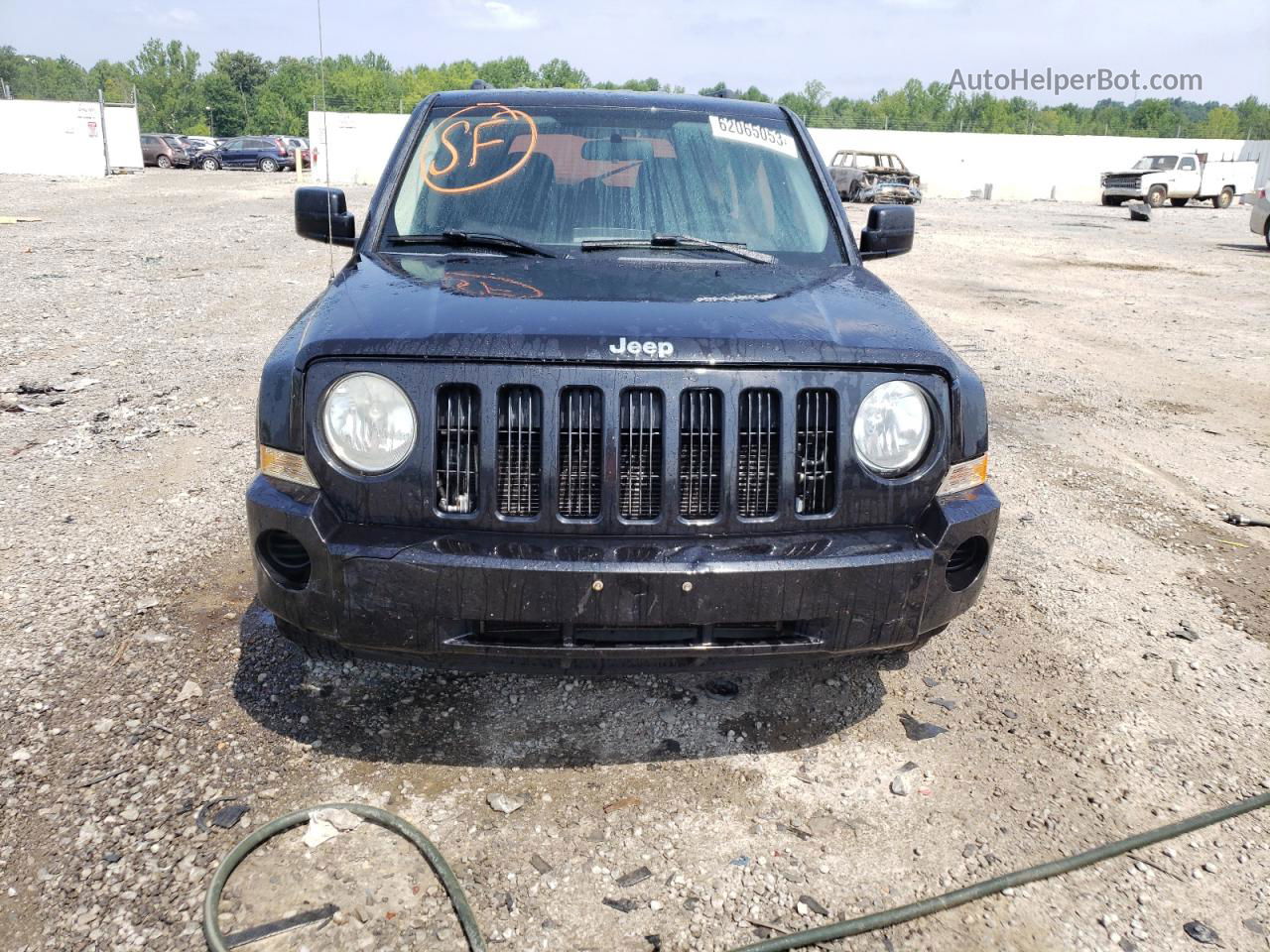 2008 Jeep Patriot Sport Black vin: 1J8FT28018D783604