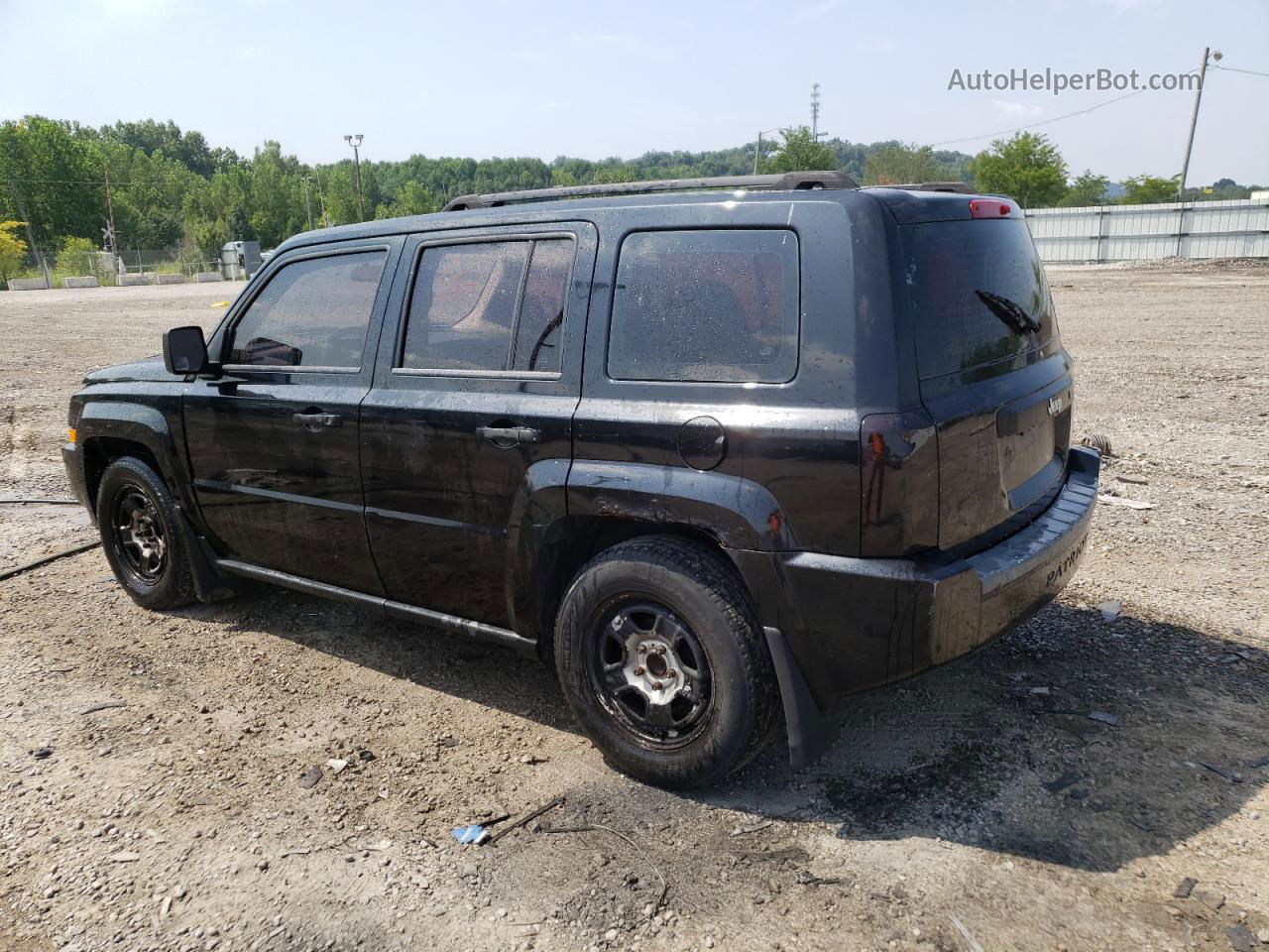 2008 Jeep Patriot Sport Black vin: 1J8FT28018D783604