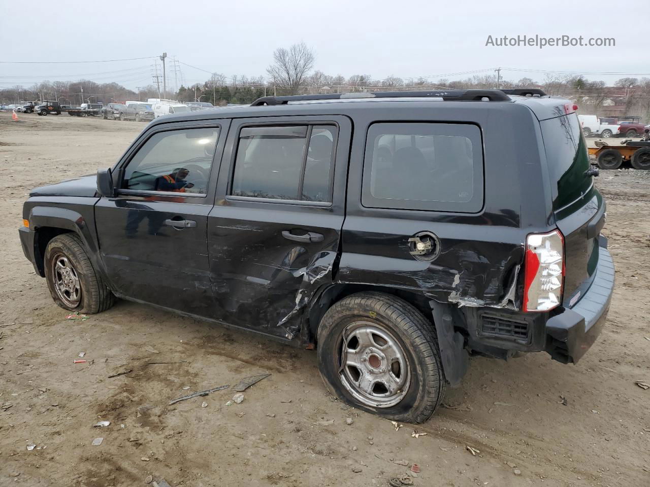 2008 Jeep Patriot Sport Black vin: 1J8FT28038D589222