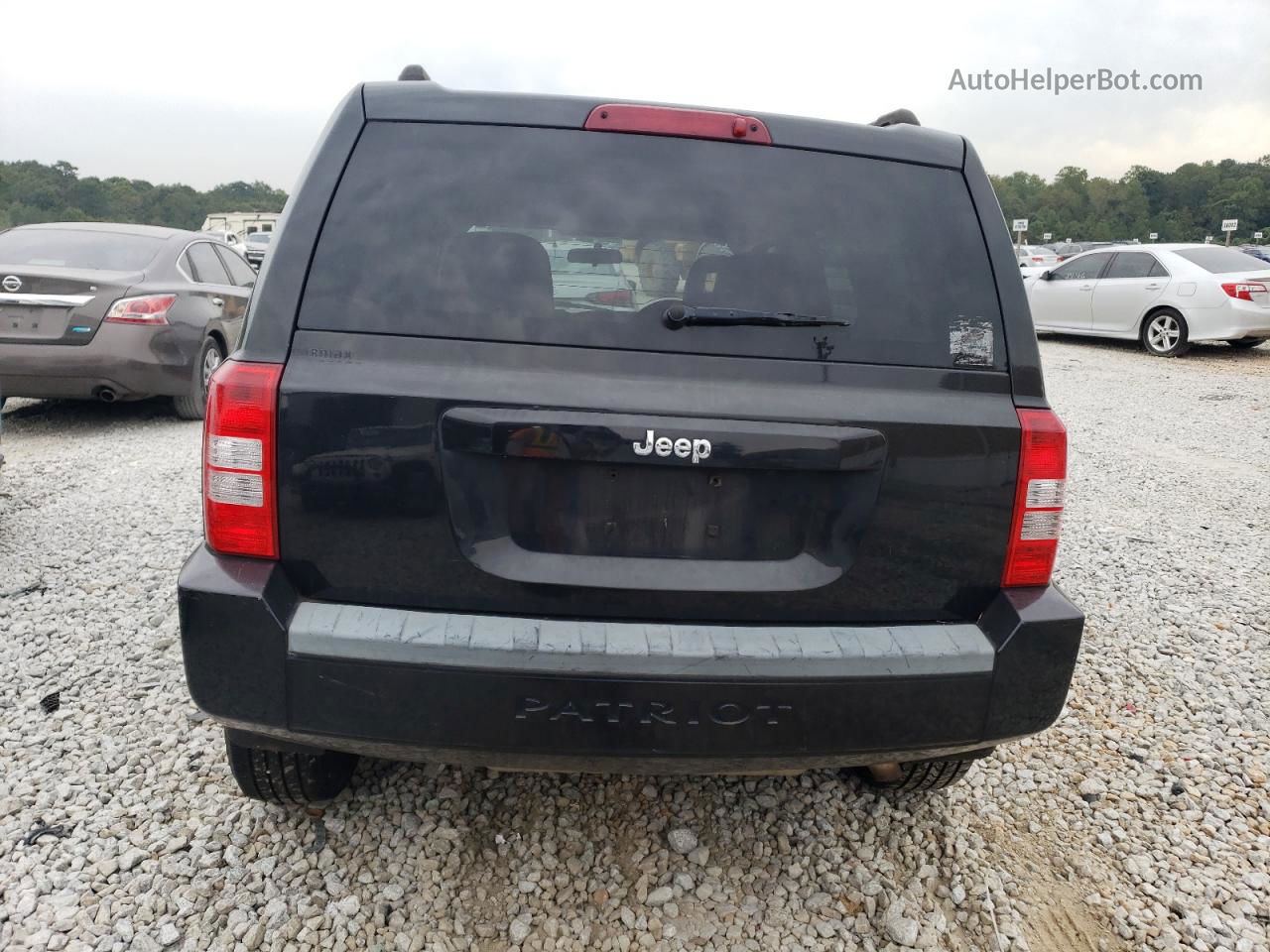 2008 Jeep Patriot Sport Black vin: 1J8FT28038D725350