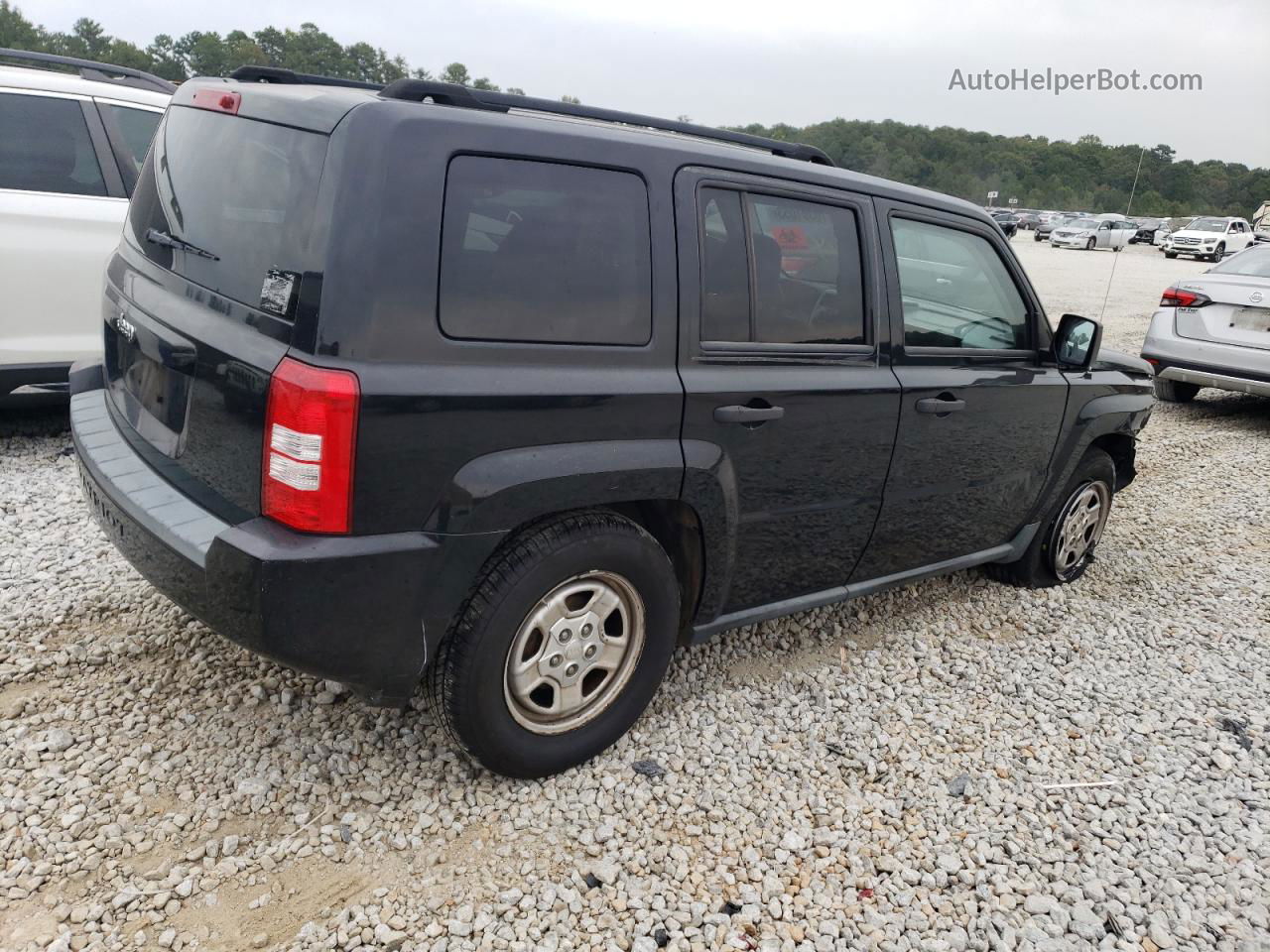 2008 Jeep Patriot Sport Black vin: 1J8FT28038D725350