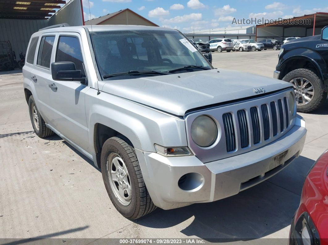 2008 Jeep Patriot Sport White vin: 1J8FT28038D737806