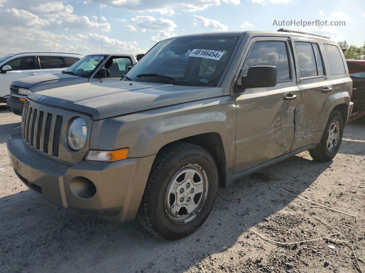 2008 Jeep Patriot Sport Tan vin: 1J8FT28048D766621