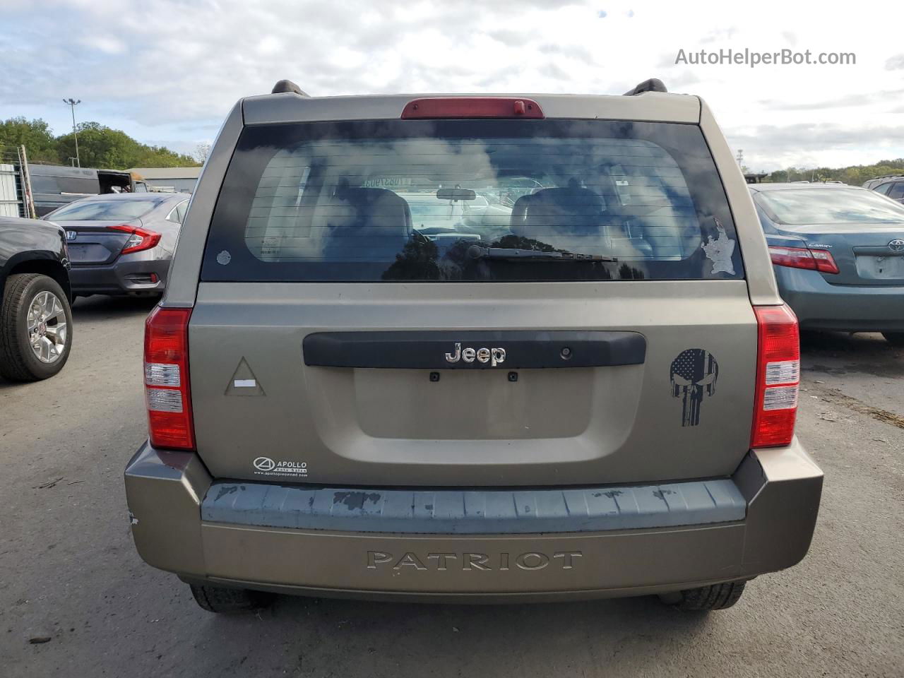 2008 Jeep Patriot Sport Brown vin: 1J8FT28058D711093