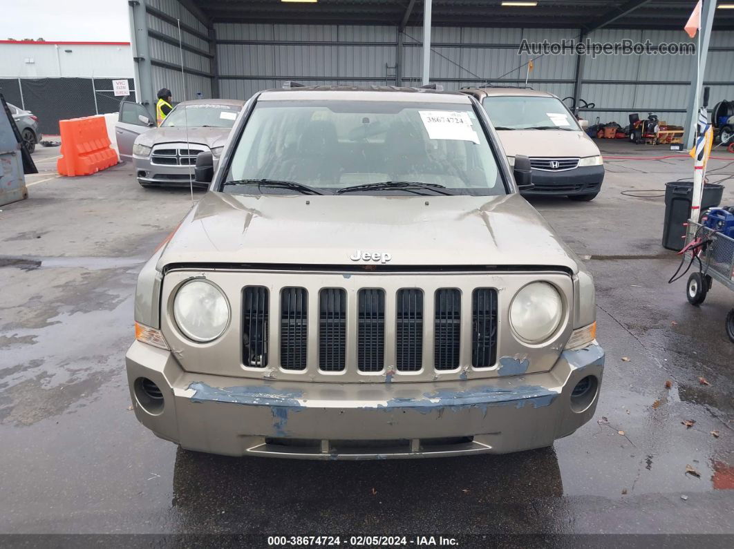 2008 Jeep Patriot Sport Gold vin: 1J8FT28058D734048