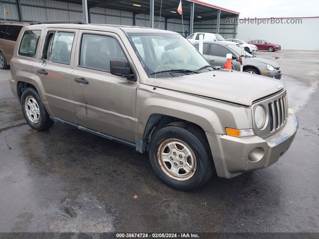 2008 Jeep Patriot Sport Gold vin: 1J8FT28058D734048