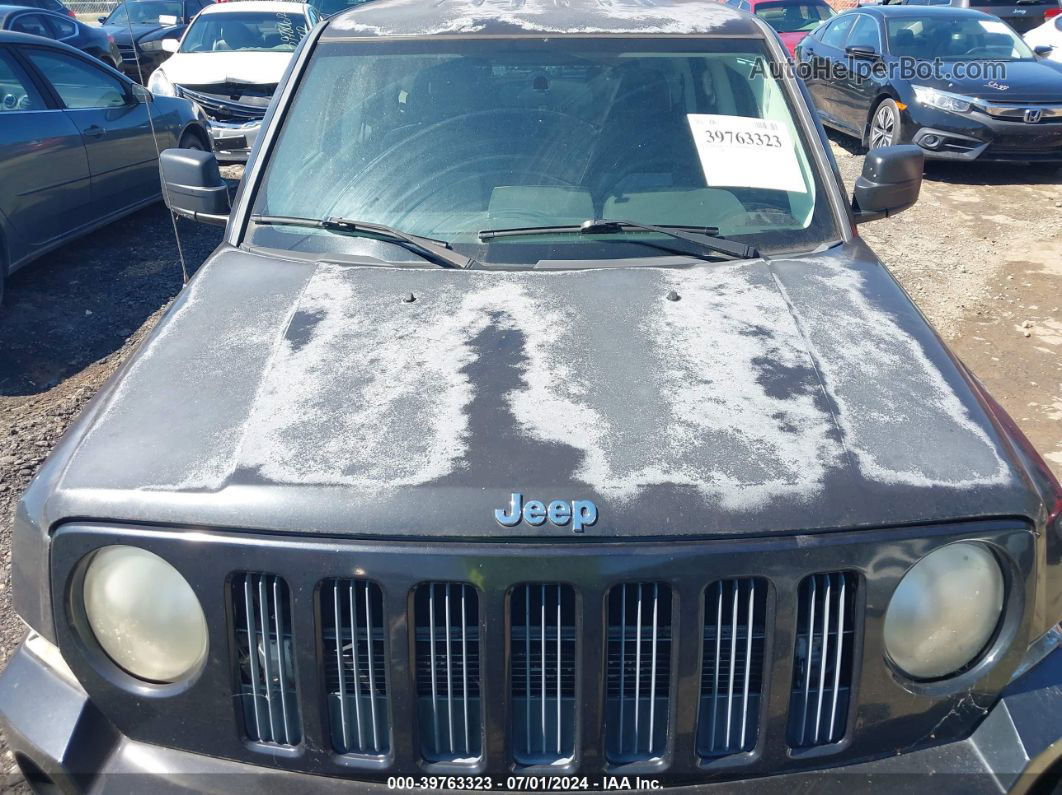 2008 Jeep Patriot Sport Black vin: 1J8FT28058D737872