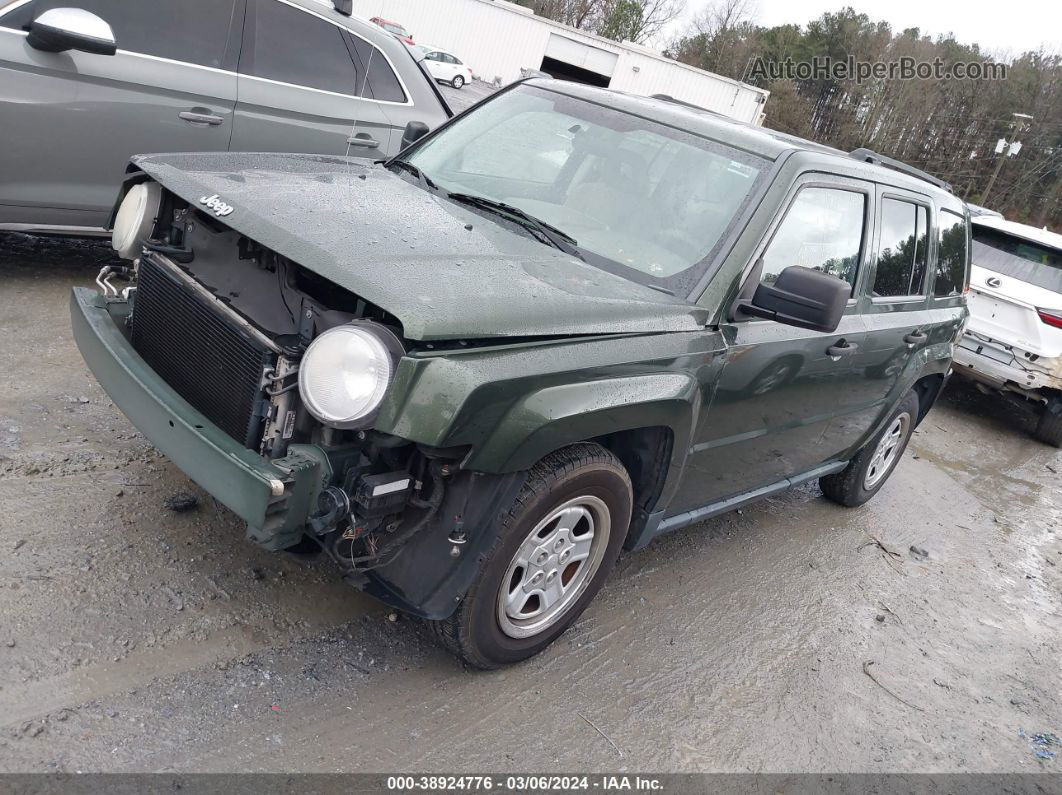 2008 Jeep Patriot Sport Green vin: 1J8FT28068D589005