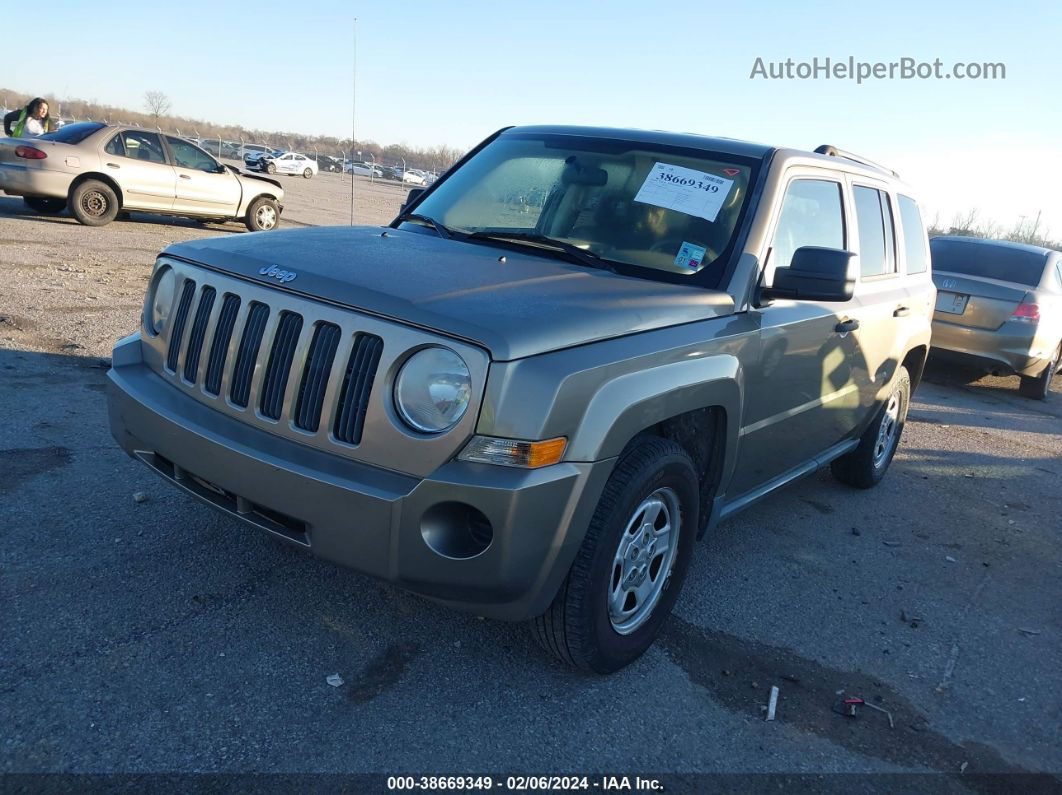 2008 Jeep Patriot Sport Silver vin: 1J8FT28068D622696