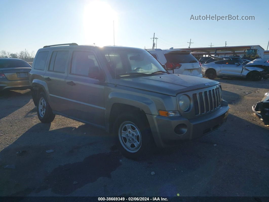 2008 Jeep Patriot Sport Silver vin: 1J8FT28068D622696