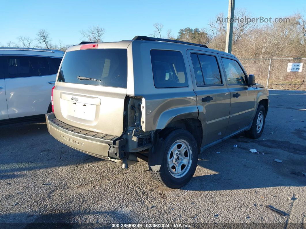 2008 Jeep Patriot Sport Silver vin: 1J8FT28068D622696