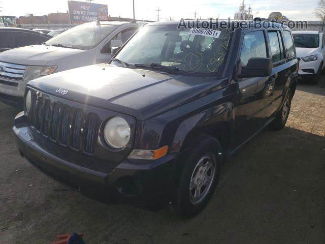 2008 Jeep Patriot Sport Black vin: 1J8FT28078D560208