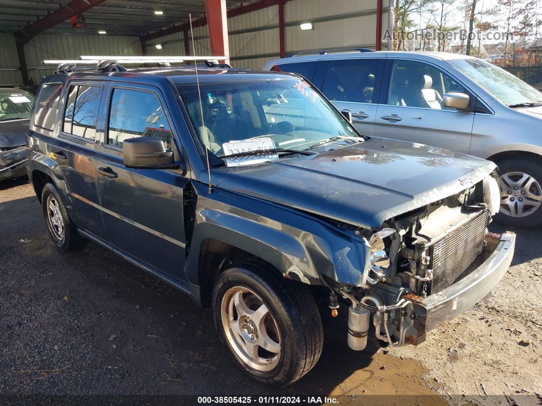 2008 Jeep Patriot Sport Blue vin: 1J8FT28078D622769