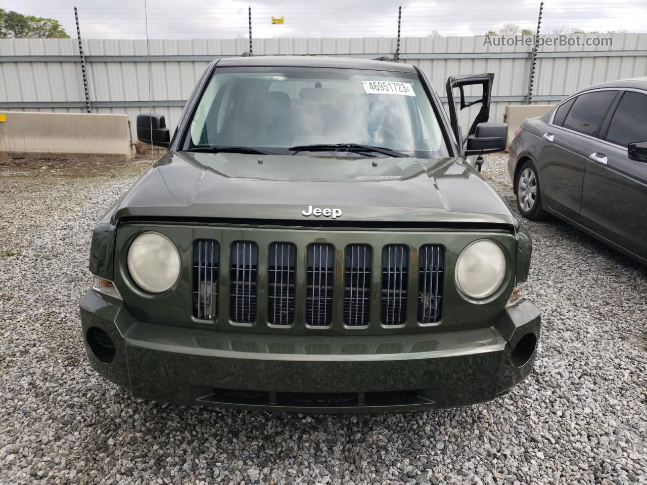 2008 Jeep Patriot Sport Green vin: 1J8FT28098D733954