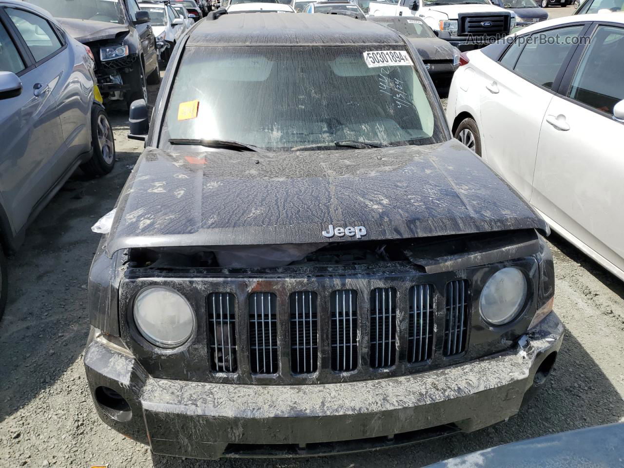 2008 Jeep Patriot Sport Black vin: 1J8FT28W08D522890