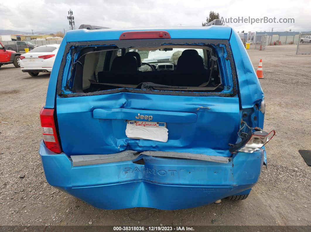 2008 Jeep Patriot Sport Dark Blue vin: 1J8FT28W08D547868