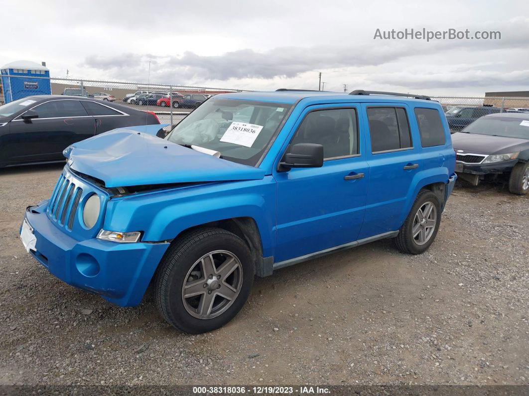 2008 Jeep Patriot Sport Dark Blue vin: 1J8FT28W08D547868