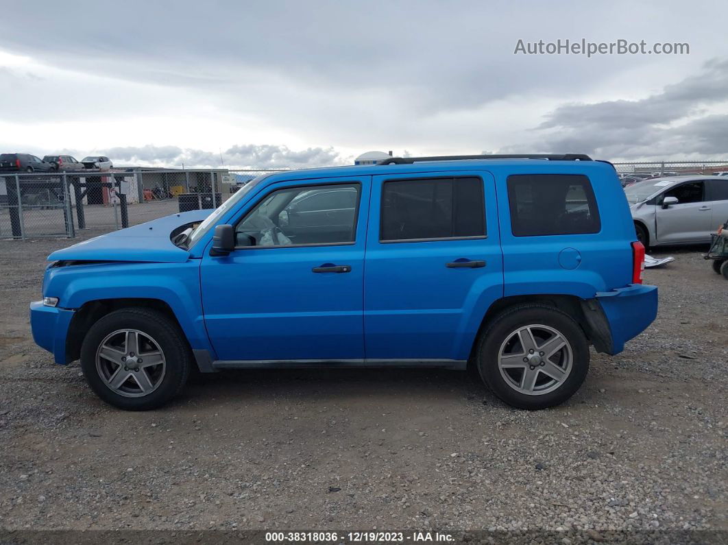 2008 Jeep Patriot Sport Dark Blue vin: 1J8FT28W08D547868