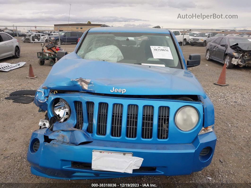 2008 Jeep Patriot Sport Dark Blue vin: 1J8FT28W08D547868