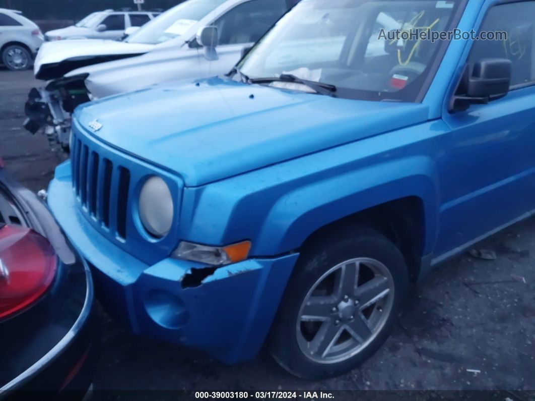 2008 Jeep Patriot Sport Blue vin: 1J8FT28W18D553193