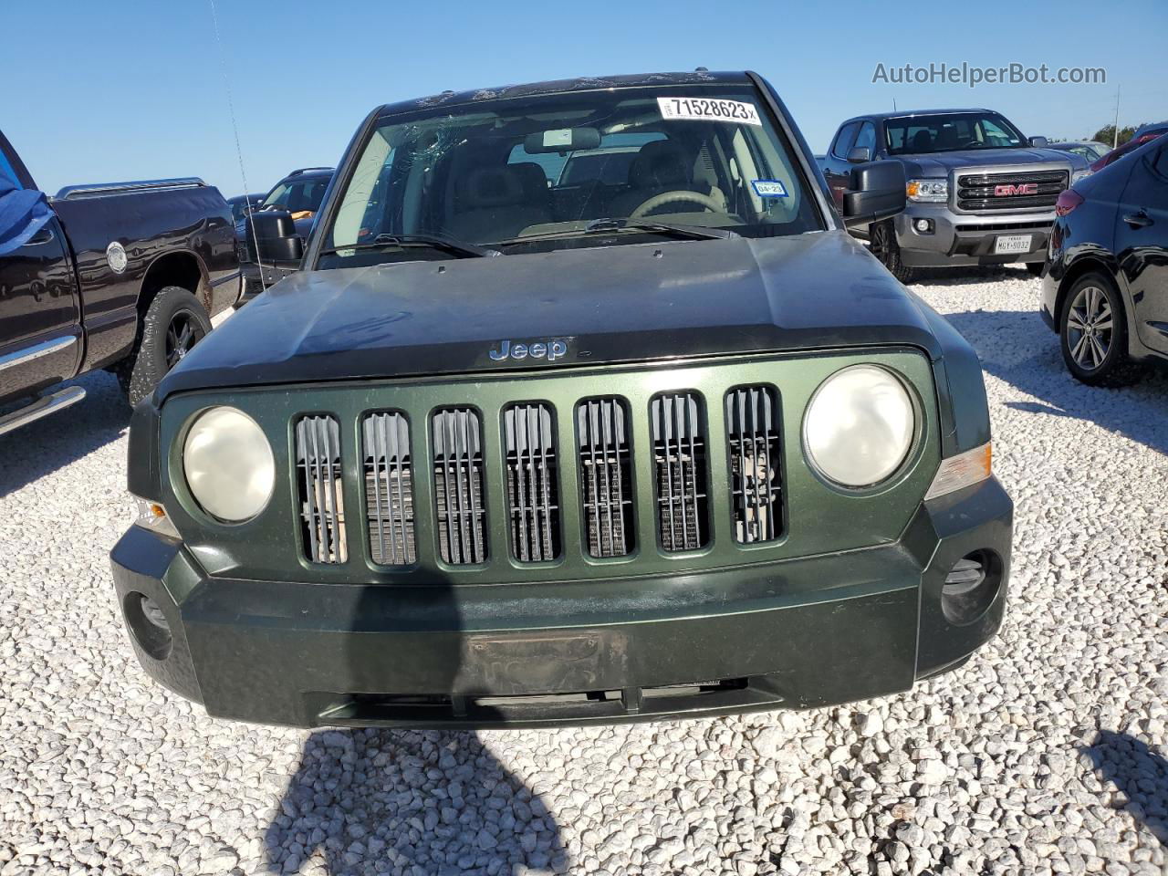 2008 Jeep Patriot Sport Green vin: 1J8FT28W18D600934