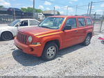 2008 Jeep Patriot Sport Orange vin: 1J8FT28W18D760943