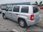 2008 Jeep Patriot Sport Silver vin: 1J8FT28W28D529226