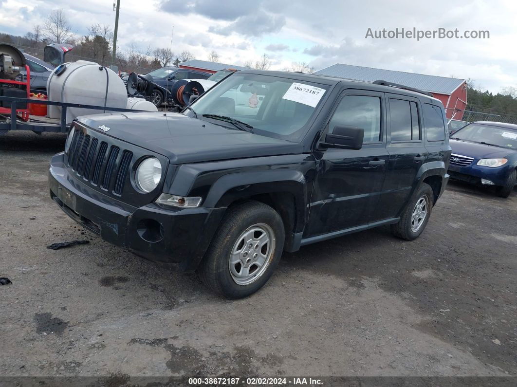 2008 Jeep Patriot Sport Black vin: 1J8FT28W28D682866