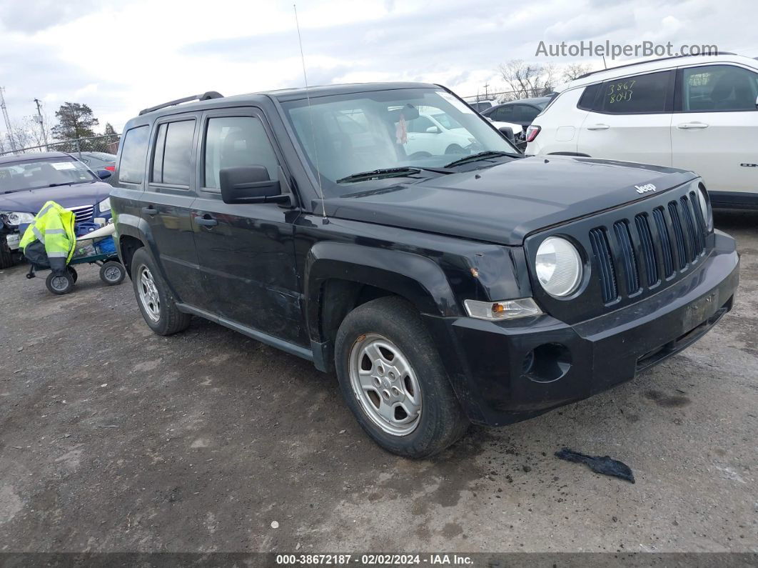 2008 Jeep Patriot Sport Black vin: 1J8FT28W28D682866