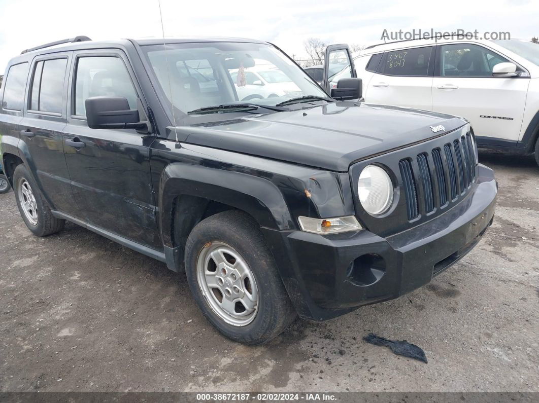 2008 Jeep Patriot Sport Black vin: 1J8FT28W28D682866