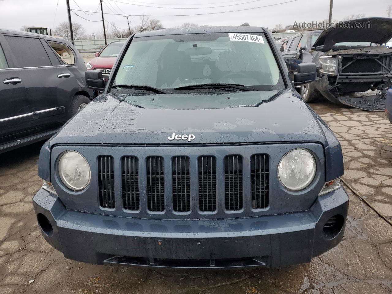 2008 Jeep Patriot Sport Blue vin: 1J8FT28W38D519658