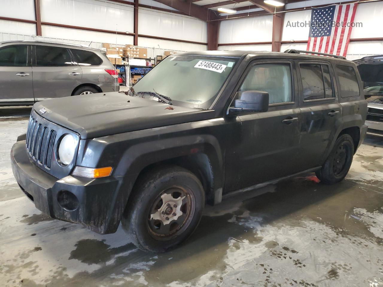 2008 Jeep Patriot Sport Black vin: 1J8FT28W38D570738