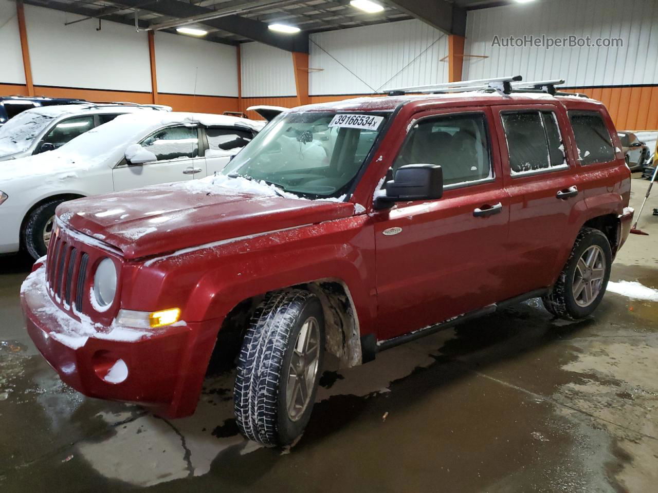 2008 Jeep Patriot Sport Red vin: 1J8FT28W38D617802