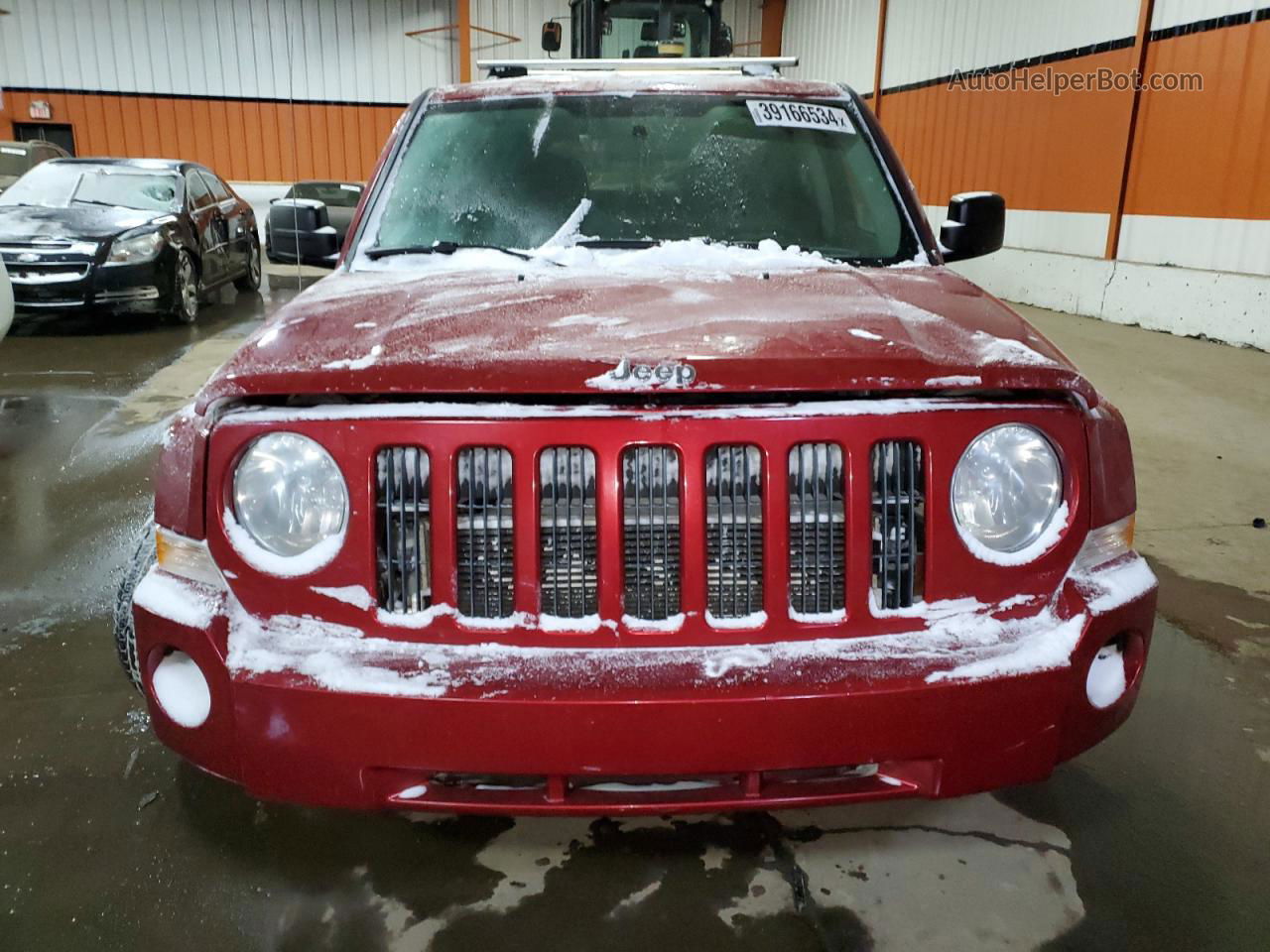 2008 Jeep Patriot Sport Red vin: 1J8FT28W38D617802