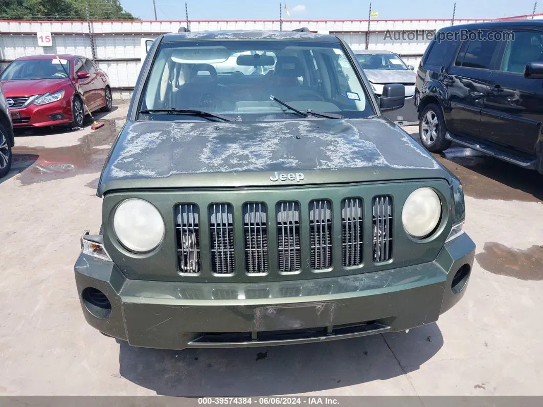 2008 Jeep Patriot Sport Green vin: 1J8FT28W48D626802