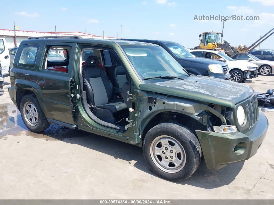 2008 Jeep Patriot Sport Green vin: 1J8FT28W48D626802