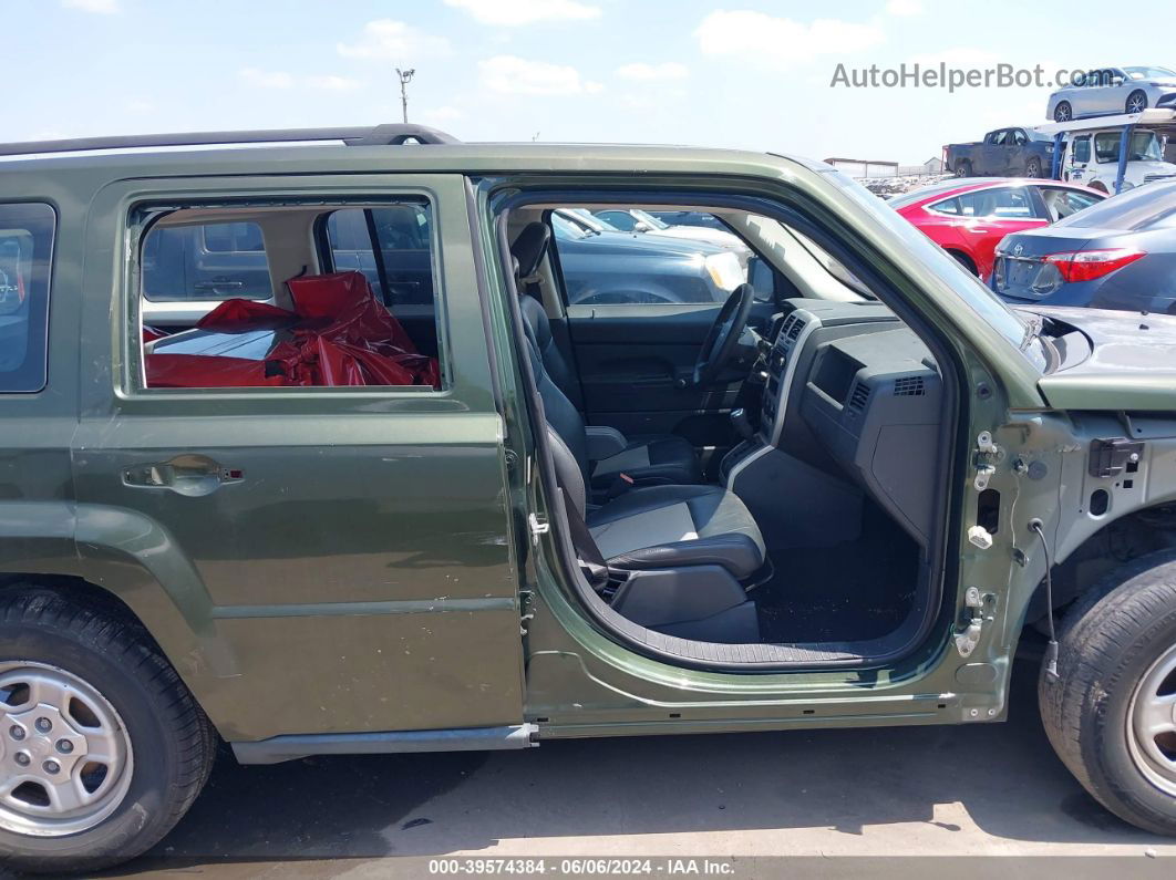 2008 Jeep Patriot Sport Green vin: 1J8FT28W48D626802