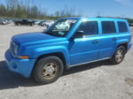 2008 Jeep Patriot Sport Blue vin: 1J8FT28W48D719867