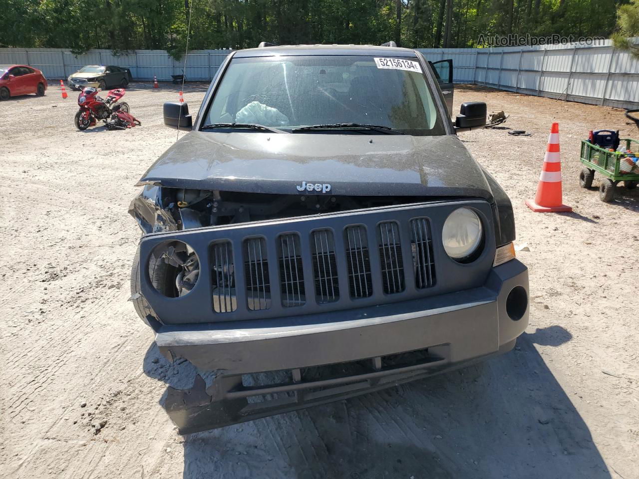 2008 Jeep Patriot Sport Black vin: 1J8FT28W48D729895