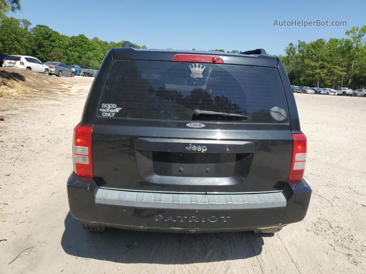 2008 Jeep Patriot Sport Black vin: 1J8FT28W48D729895