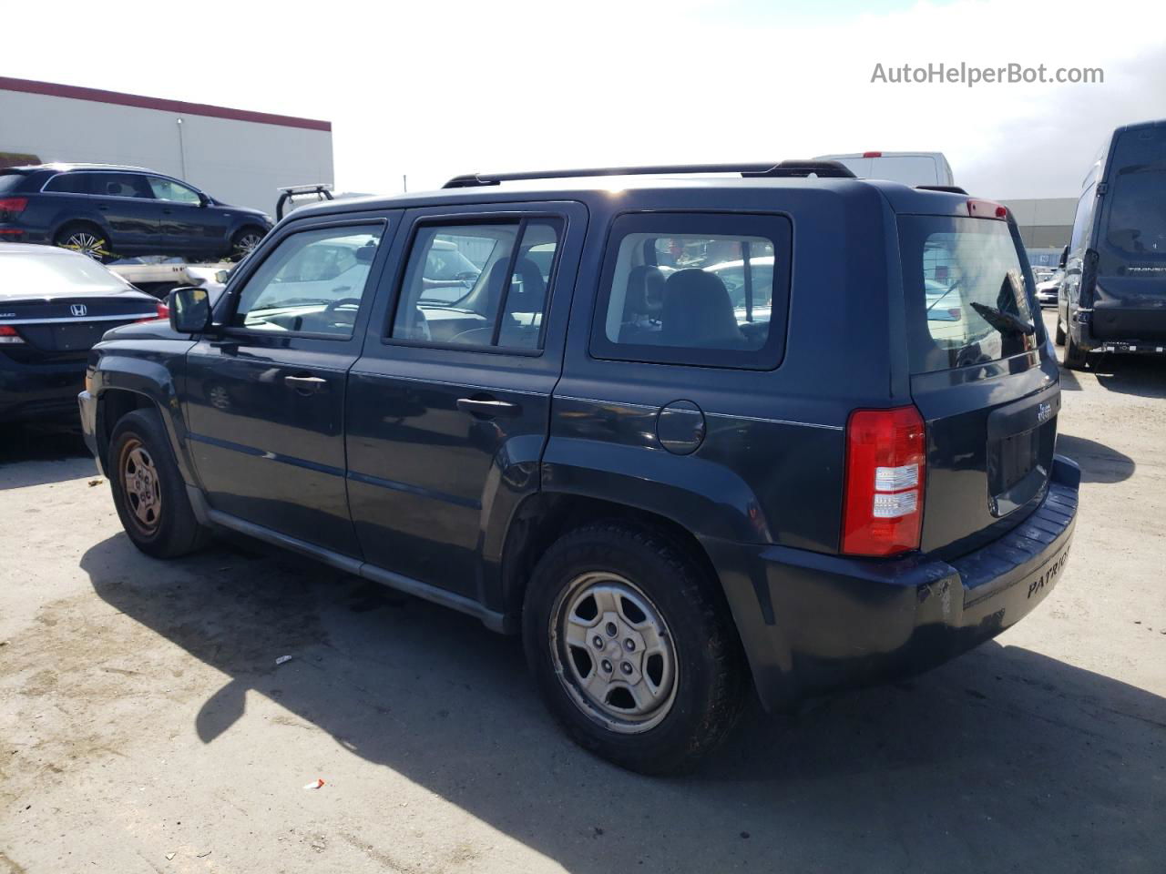 2008 Jeep Patriot Sport Gray vin: 1J8FT28W58D549695