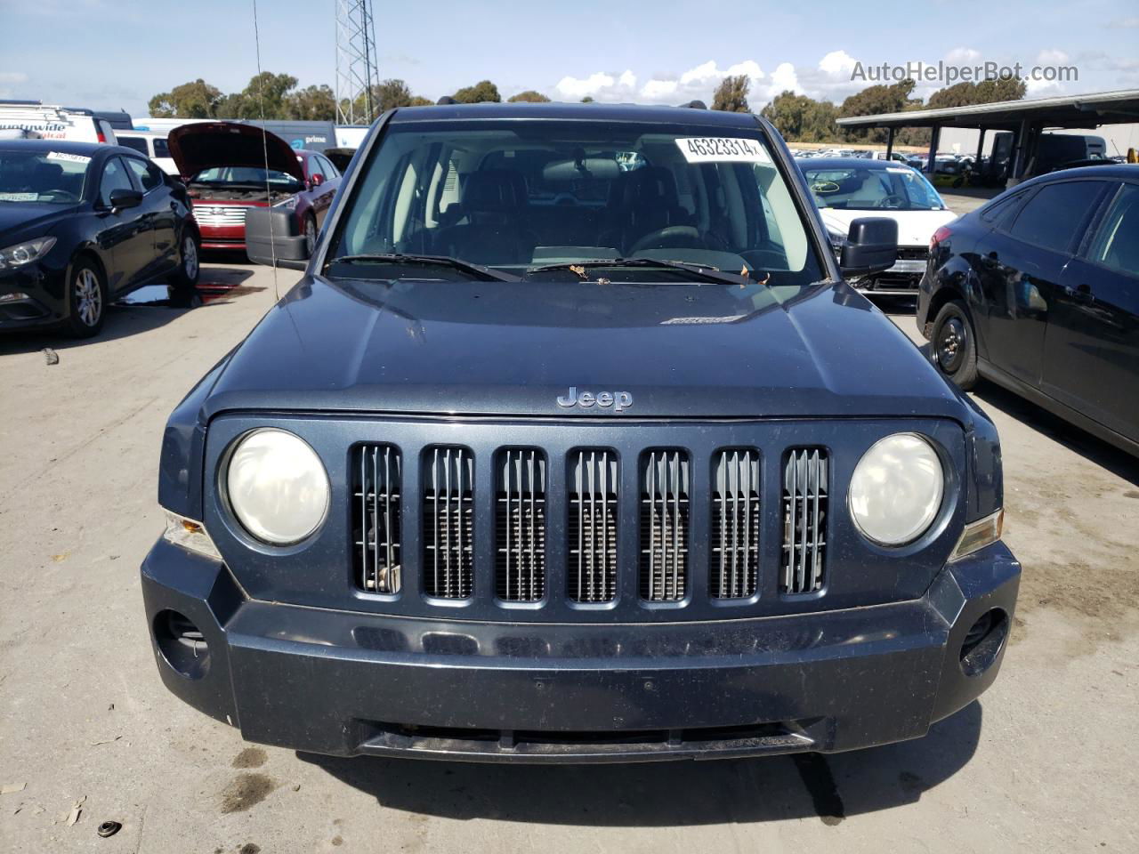 2008 Jeep Patriot Sport Gray vin: 1J8FT28W58D549695