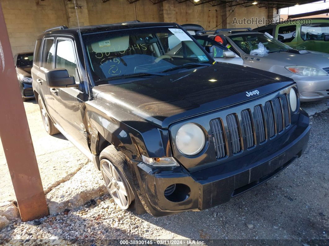 2008 Jeep Patriot Sport Black vin: 1J8FT28W58D707727